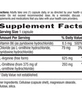Country Life - L-Arginine L-Ornithine Caps Amino Acid Complex With Vitamin B6 57747