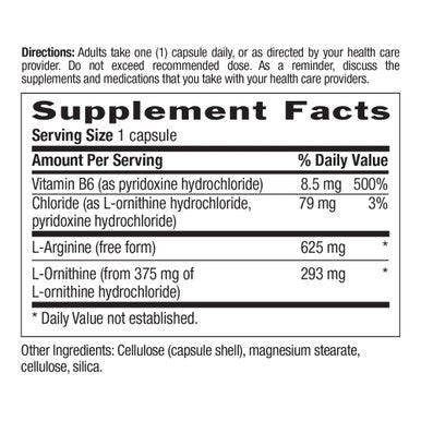 Country Life - L-Arginine L-Ornithine Caps Amino Acid Complex With Vitamin B6 57747