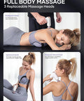 Breo Lucky 7 Massage Gun With Heat, Deep Tissue Muscle Massager, Stimulator, Body Relaxation, Low Noise For Recovery, Sports