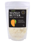 Greenive - 100% Pure Mango Butter- All Natural - Fresh Sourced - (1 Pound Crumble)