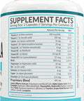 Eye Formula Vision Support - 60 Eye Vitamin Capsules - Daily Eye Vitamins with Lutein & Zeaxanthin - All-in-One Eye Health Supplement w/ Vitamin A, Vitamin E, Zinc, Calcium & More for Optimum Eye Care