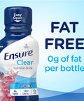 Ensure 100% Plant-Based Vegan Protein Nutrition Shakes With 20G Fava Bean And Pea Protein & Liquid Clear Nutrition Drink