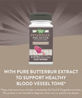 Nature'S Way Petadolex Pro-Active, Blood Vessel Health And Relaxation In The Brain With Patented Butterbur*, 60 Softgels
