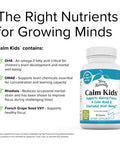 Terry ly Calm Kids - 60 Capsules - Supports Mental Focus, A Calm Mind & Emotional Well-Being - Non-GMO, - 60 Servings