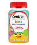 Centrum Kids Multivitamin Gummies Tropical Punch Made With Natural Flavors 110 Count 110 Day Supply
