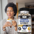 Kaya Naturals Magnesium Glycinate 183mg per Caps Chelated for Maximum Absorption NonGMO NO Gluten Dairy and Soy Supports Muscle and Heart Health 30 Count