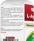 Best Naturals L-Arginine 500mg 250 Capsules - Pharmaceutical Grade L Arginine supplement promotes nitric oxide synthesis