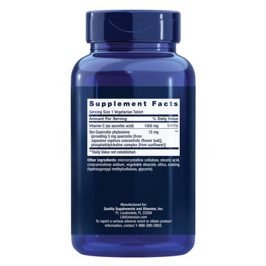 Life Extension Vitamin C & Bio Quercetin Phytosome 250 Tablets