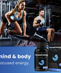 Caffeine Pills With L-Theanine For Focused Energy Smooth & Clean Energy Supplement For Focus & Performance No Crash No Jitters Nootropic Brain Booster With Yerba Mate 60 Vegan Energy Pills