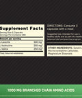 Optimum Nutrition Instantized Bcaa Capsules Keto Friendly Branched Chain Essential Amino Acids 1000Mg 400 Count