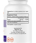 Vitamin B-1 (Thiamin) 500mg (120 Vegetarian Capsules) - No Stearates - Vegan - No Calcium Carbonate - Non GMO - Gluten Free - No Silicon Dioxide