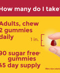 Nature Made Zero Sugar Multivitamin Gummies Daily Nutritional Support Vitamin Supplements 90 Sugar Free Gummies 45 Day Supply