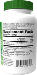 Health Thru Nutrition Vitamin D3 Softgels 5000iu Pack of 360