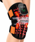 Fittyfun Knee Massager With Heat And Red Light Therapy Fsa Eligible Hsa Approved 5000Mah Cordless Knee Massager For Knee Pain Relief 60 Leds Near Infrared Knee Brace Portable Knee Wrap For Joint/Calf/Elbow