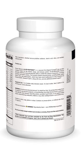 Source s Aller-Response - Seasonal Immune Support - 180 Tablets