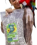 Nemeth Farms Striped Sunflower Seeds for Birds - 5 lb Bag, Extra Large Gray Striped Sunflower Seeds, Air Cleaned Bird Food, Non GMO, Parrot Food, Wild Bird Seed, Squirrel Feed