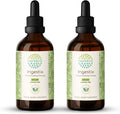 Ingestix B120(2 pcs.) Alcohol-Free Extract Tincture, Liquid Drops Licorice Root, Slippery Elm Bark, Marshmallow, Chamomile, Elderberry, Ginger Root. Throat Soothing Formula 2x4 Fl Oz