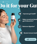 All-In-One Gut Health W/Probiotics, Prebiotics, Digestion-Supporting Herbs, And Adaptogens - Leaky Gut Repair Formula To Support Gut Lining, Aid In Digestion, And Promote Good Bacteria