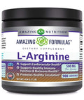 Amazing Formulas L-Arginine Powder Supplement | 500 Mg | 454 G (1 Lb) | Non-Gmo | Gluten Free | Made In Usa