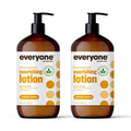 Everyone Nourishing Hand and Body Lotion 32 Ounce Pack of 2 Coconut and Lemon PlantBased Lotion with Pure Essential Oils Coconut Oil Aloe Vera and Vitamin E