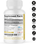SAcetyl Glutathione Gold 300mg PER Capsule 60 DRcaps AcidResistant ExtraStrength Patented Acetylated Form of Glutathione Emothion Pharmaceutical Grade Freeof Harmful Stearates