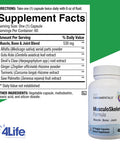 4Life Musculoskeletal Formula - Devil s Claw Turmeric Gotu Kola & Alfalfa for Bone Joint Muscle & Connective Tissue Health - Supports Muscle Repair & Immune Function - 60 Veggie Capsules
