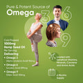Weightworld Hemp Seed Oil Capsules Softgels | 180 Omega 3 6 9 Capsules with Added Vitamin E | Cold-Pressed | 6 Months Supply | Supports Normal Blood Cholesterol Levels (EFSA) | 1 Softgel A Day
