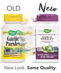 Nature's Way Garlic Parsley, 1,090 mg per serving, 100 Capsules