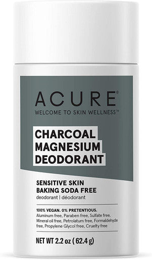 ACURE Deodorant Magnesium & Charcoal 62g