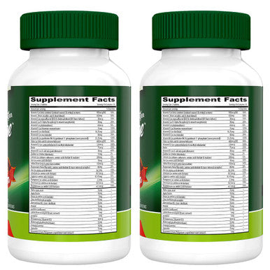 Deva Tuba Prime Vegan Multivitamin Iron- High-Potency Vitamin & Mineral Dietary Supplement Antioxidants, Fruit & Veg Blend, Super Mushrooms, Probiotics, Prebiotics, Seeds, Herbs 90 Tabs 2-Pack
