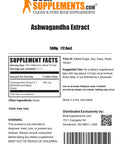 BulkSupplements Ashwagan Root Extract Powder - Herbal Supplement, Ashwagan Powder - - 450mg , 1111 Servings (500 Grams - 1.1 lbs)