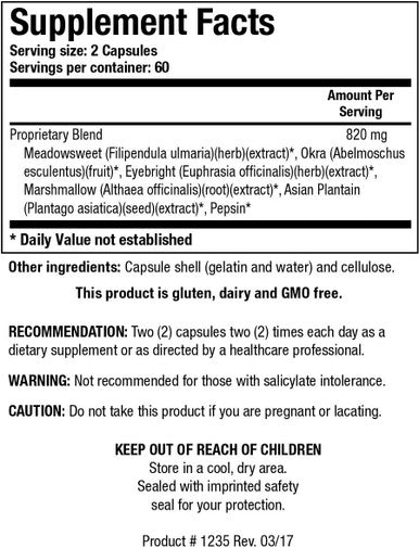Biotics Research Hcl-Ease 120 Capsules