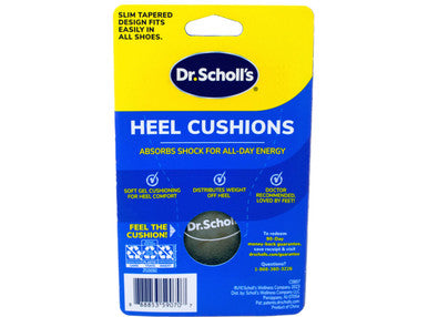Dr. Scholl'S Massaging Gel Heel Cushions For Women Size 6-10 - 1 Pr Pack Of 2