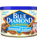 Blue Diamond Almonds, Sweet Honey Roasted Classic Flavor, GMO Free, Kosher, No Gluten Ingredients or Artificial Flavors, Great for On-The-Go, Pantry Staple, Dessert, Holidays, Lunch, Charcuterie, 6 oz. Can