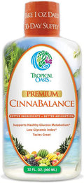 Cinnabalance ÃƒÆ’Ã†â€™Ãƒâ€ Ã¢â‚¬â„¢ÃƒÆ’Ã‚Â¢ÃƒÂ¢Ã¢â‚¬Å¡Ã‚Â¬Ãƒâ€¦Ã‚Â¡ÃƒÆ’Ã†â€™Ãƒâ€šÃ‚Â¢ÃƒÆ’Ã‚Â¢ÃƒÂ¢Ã¢â€šÂ¬Ã…Â¡Ãƒâ€šÃ‚Â¬ÃƒÆ’Ã‚Â¢ÃƒÂ¢Ã¢â‚¬Å¡Ã‚Â¬Ãƒâ€¦Ã¢â‚¬Å“ Liquid Cinnamon Supplement w/ Cinnamon Bark, Aloe Vera, Ginger Root, Green Tea & Antioxidants - Promotes healthy blood sugar support & glucose levels - 32 oz, 32 servings