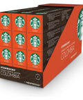 Starbucks by Nespresso Coffee ESPRESSO ROAST (Caramelly Notes Dark Roast) 30 Pods Capsules 3 Sleeve