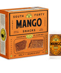 South 40 Snacks Tropical Pineapple Mango Lime Fruit Bar, just 3 Ingredients, Real Dried Fruit Leather (35g Bar, Pack of 18)