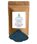 Blue Spirulina Powder by Holistic Bin | Organic Blue Green Algae Powder for Supplements, Smoothies, & Baked Goods | Rich Source of Vegan Protein, Vitamins, & Phytonutrients (50 Grams)