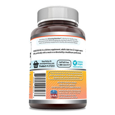 Amazing Formulas Berberine 1200 Mg Per Serving Veggie Capsules Supplement | Non-Gmo | Gluten Free | Made In Usa (120 Count)