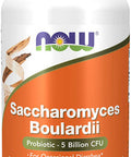 Now Foods Saccharomyces Boulardii Gastrointestinal Support 60 Veg Capsules