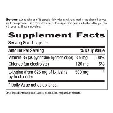 Country Life L-Lysine 500Mg With B-6 Supports Immune Health Promotes Collagen Renewal In Lips And Mouth 250 Vegan Capsules Certified Gluten Free Certified Vegan