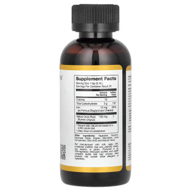 California Gold Nutrition Iron, 4 Fl Oz (118 Ml)