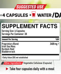 Irish Sea Moss Capsules 2400Mg W. Burdock Root & Bladderwrack - Irish Sea Moss Raw Organic, Organic Sea Moss, Seamoss Pills
