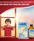 allKiDz - BioActive Iron Liquid 3.4 fl oz