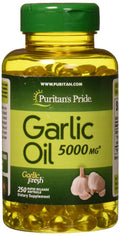 Puritans Pride Garlic Oil 5000 Mg 250 Count