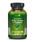 Irwin Naturals Aloe And Triphala Active-Cleanse And Probiotics By 2-Part Colon Care Formula Detox 60 Liquid Soft-Gels