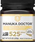 Manuka Doctor - MGO 525+ Manuka Honey Monofloral, 100% Pure New Zealand Honey. Certified. Guaranteed. Raw. Non-GMO (17.6 oz)