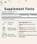 Organic Blue Spirulina Powder (Phycocyanin Extract), No Fishy Smell, 100% Vegan Protein from Blue-Green Algae, Luminous Blue Food Coloring for Smoothies, Baking, Drinks & Cooking - 50 Servings