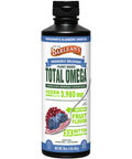 Barlean's Liquid Flaxseed Borage and Algae Oils Omega 3 Supplement Pomegranate Blueberry Flavor Vegan Epa and Dha From Algal Oil Flax Oil And Borage Seed Oil With 3 980 Mg Of Omega-3-6-9 16 Oz
