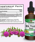 Nature'S Answer Milk Thistle 2 Ounce Extract - Alcohol Non GMO Liver Support Supplement for Everyone - Liver Detox Made in USA